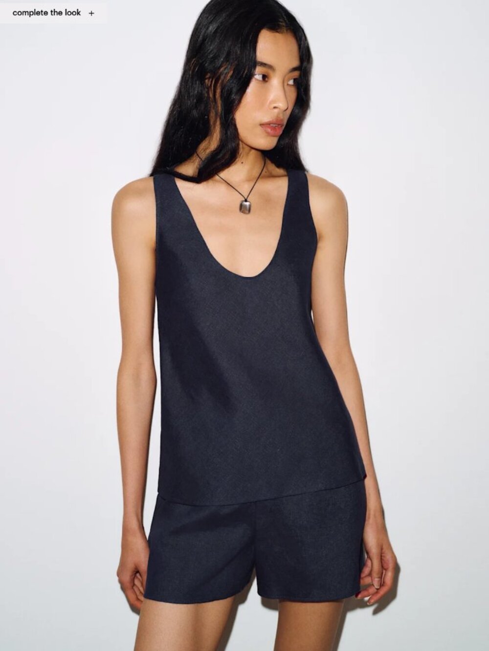 NEVER WORN Reformation Enzo Linen Two Piece Blue - Size S (NWT)